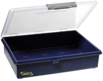 raaco Assorter 55 4x4-0, Polypropylene (PP), 231 g, Mėlyna