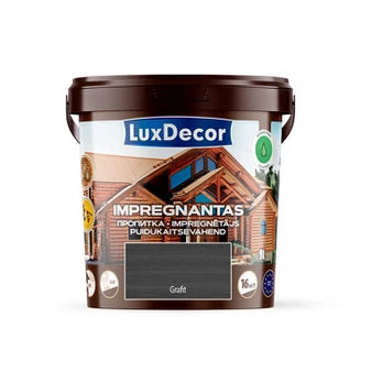 Medienos impregnantas LUXDECOR, grafito sp., 1 l