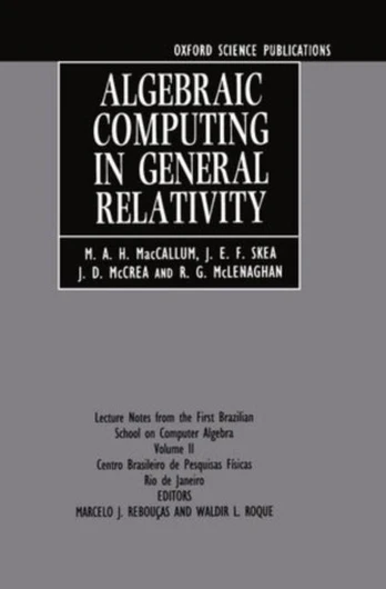 Algebraic Computing in General Relativity
