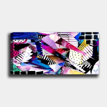 Reprodukcija ant drobės Abstrakcija, 30x80 cm