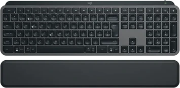 Klaviatūra Logitech MX KEYS S - GRAPHITE - CH - BT/- N/A CENTRAL-419 PLUS PALMREST
