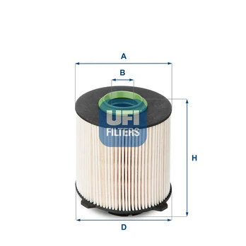 Kuro filtras UFI 26.058.00