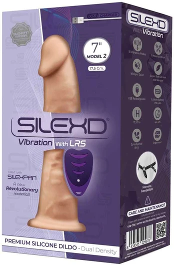 Silexd Realistyczny wibrator penis pilot 16cm 10 trybów