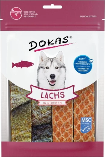 Dokas - Salmon Strips - 100gr