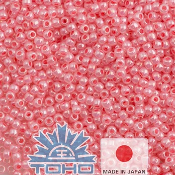 TOHO® Biseris Ceylon Impatiens Pink 11/0 (2,2 mm) 10 g.