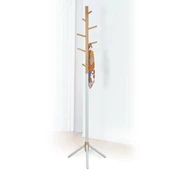 Coat rack FOREST 44x49xH166cm, white kaina