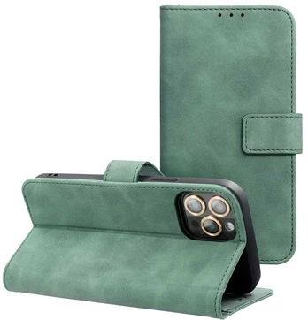 Dėklas Oem TENDER Book Case for XIAOMI Redmi NOTE 12 PRO Plus 5G žalias