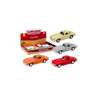 Lean Toys Classic Car 1:32 Metal Opening Doors Drive