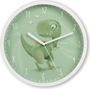 children's wall clock dino