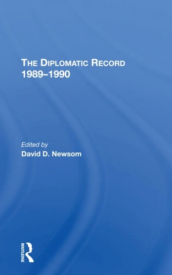 Diplomatic Record 19891990
