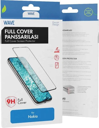 Wave Full Cover, Nokia 4.2, juoda