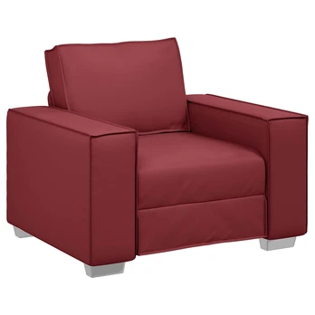 Sofa Vyno raudona 99 x 80 x 84 cm audinys