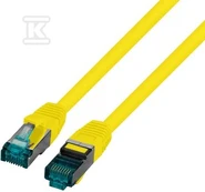 Securitynet PATCHCORD RJ45 S/FTP 6A LSZH ŻÓŁ 5