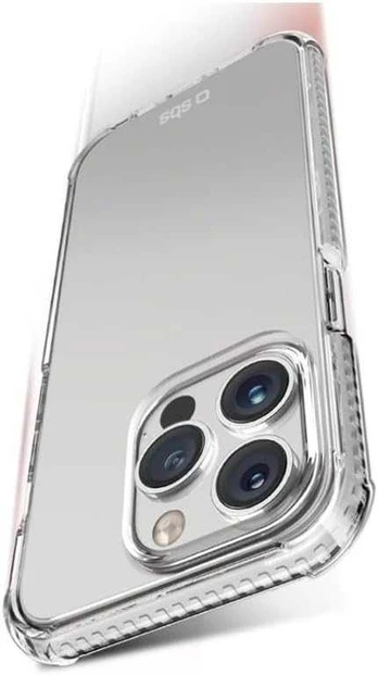 Dėklas SBS Extreme 3 Cover iPhone 15 Pro transp.