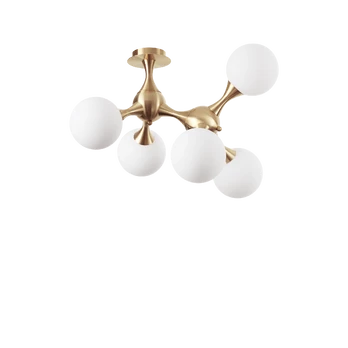 Lubinis šviestuvas Ceiling lamp with 5 lights NODI, E14, chrome