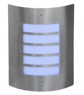 Sieninis lauko šviestuvas I-Watts Ext, 40W, E27, sidabro