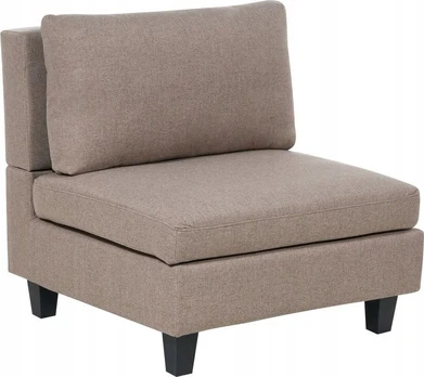 Modulinė sofa Beliani Unstad, ruda, 76 x 76 cm x 72 cm