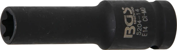 Galvutė smūginė E-Type, ilga | 12,5 mm (1/2") | E14 (5204-14) kaina