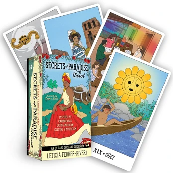 Secrets of Paradise Tarot kortos