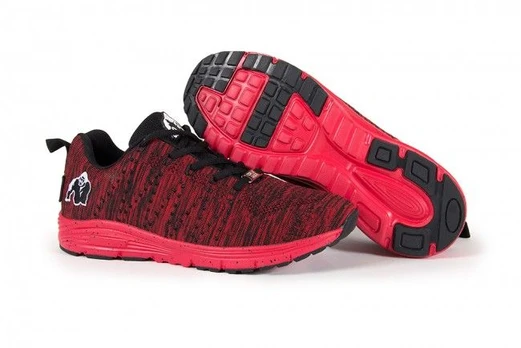 Gorilla Wear Brooklyn Knitted sneakers Red/Black