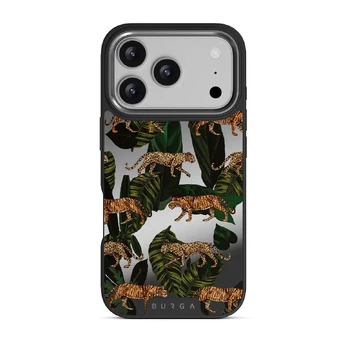 Morning Commute - Designer iPhone 17 Pro Case, Elite Mirror (MagSafe) / Gunmetal