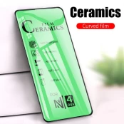RoGer Ceramic Soft Full Coverage Screen Protector Samsung Galaxy A42 5G Transparent kaina