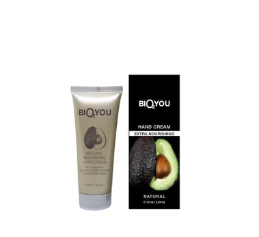 Maitinantis rankų kremas su avokadu ir dračenos sakais Bio2You, 75 ml