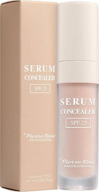 Maskuojanti priemonė, serumas Pierre Rene Serum Concealer SPF25, SPF 25, 04, 7 ml