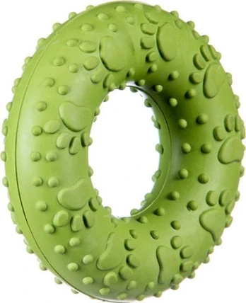 Žaislas šuniui Barry King Ring BK-15107, Ø 9 cm, žalias