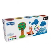 Plastilinas Milan Basic 913510B, įvairių spalvų, 850 g