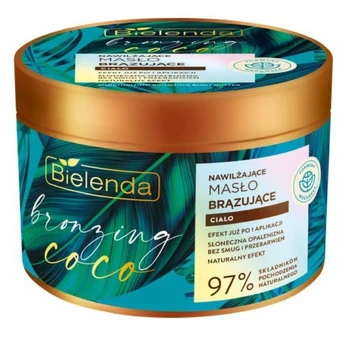Bielenda Bronzing Coco drėkinamasis bronzinis kūno sviestas 200ml