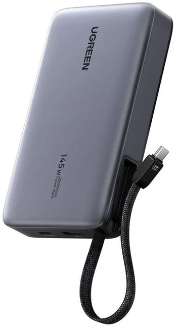 UGREEN 145W Power Bank with Built-in Cable