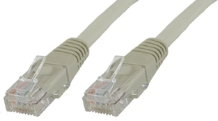 MicroConnect U/UTP CAT6 30M Pilkas PVC kaina