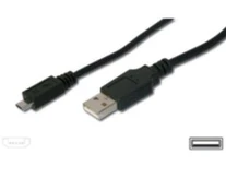 Premiumcord Kiti Kabelis microUSB 2m, juodas