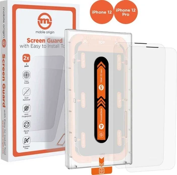 MOBILE ORIGIN Mobile Origin Screen Guard iPhone 12 Pro / 12 (2 pakuotės)