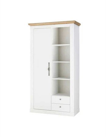Prieškambario spinta Imv Westminster, 108 cm, balta/ąžuolinė