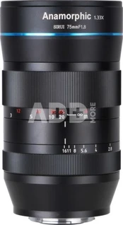 SIRUI ANAMORPHIC LENS 1,33X 75MM F/1.8 E-MOUNT