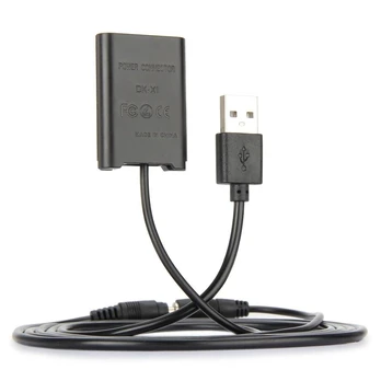 Sony BX-1 baterijos maitinimas nuo USB
