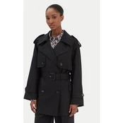 JOOP! Trenčas Carrie 30101902 Juoda Regular Fit