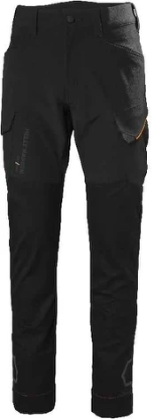 Darbinės vyriškos kelnės Helly Hansen CHELSEA EVO STRETCH, juodos, C58 dydis