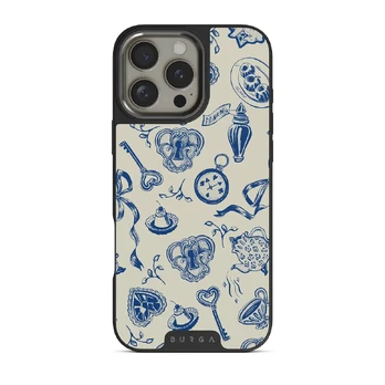 Tea Party - iPhone 16 Pro Max Case, Elite Dark (MagSafe) / Gunmetal