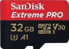 SanDisk MicroSDHC A1 Extreme Pro 32GB atminties kortelė