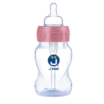 Maitinimo buteliukas JBimbi Classic 160 ml Pink