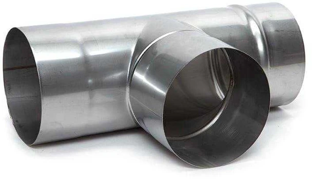 Trišakis kaminams Wadex, 160 mm, 90 °