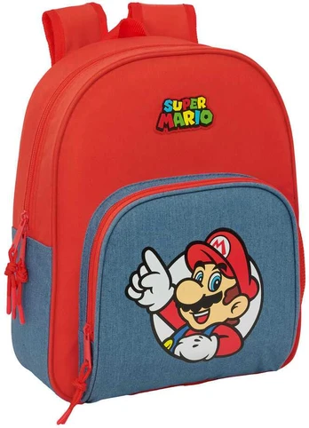 Safta Super Mario adaptable backpack 34cm