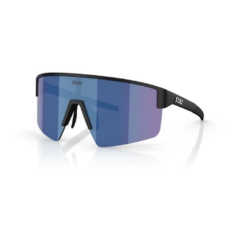 BLIZ P004 akiniai | Matte Black - Blue