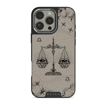 Libra - iPhone 16 Pro Case, Elite Dark (MagSafe) / Silver / Nude