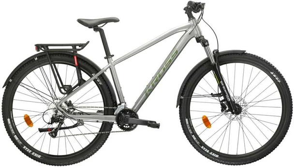 KROSS Hexagon 4.0 EQ gry-gre g kalnų (MTB) dviratis (29")