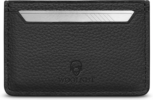 Woolnut Riešutinio odos kortelių laikiklis, juodas