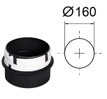 Perėjimas prie keraminio Prodmax, D-160 mm